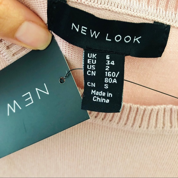 New Look Knit Pink with Polka Dot shirt - Picture 11 of 14